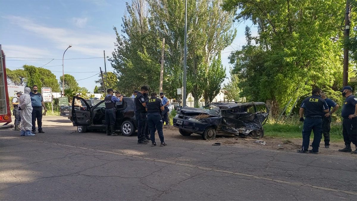 Un accidente en San Rafael dejó un saldo de cuatro muertos y dos heridos.
