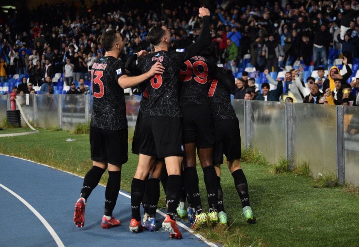 Napoli es el mejor equipo de la Serie A jugadas 8 fechas