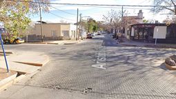 El accidente ocurrió en la intersección de Aristóbulo del valle y Francisco de la Reta, de Guaymallén.