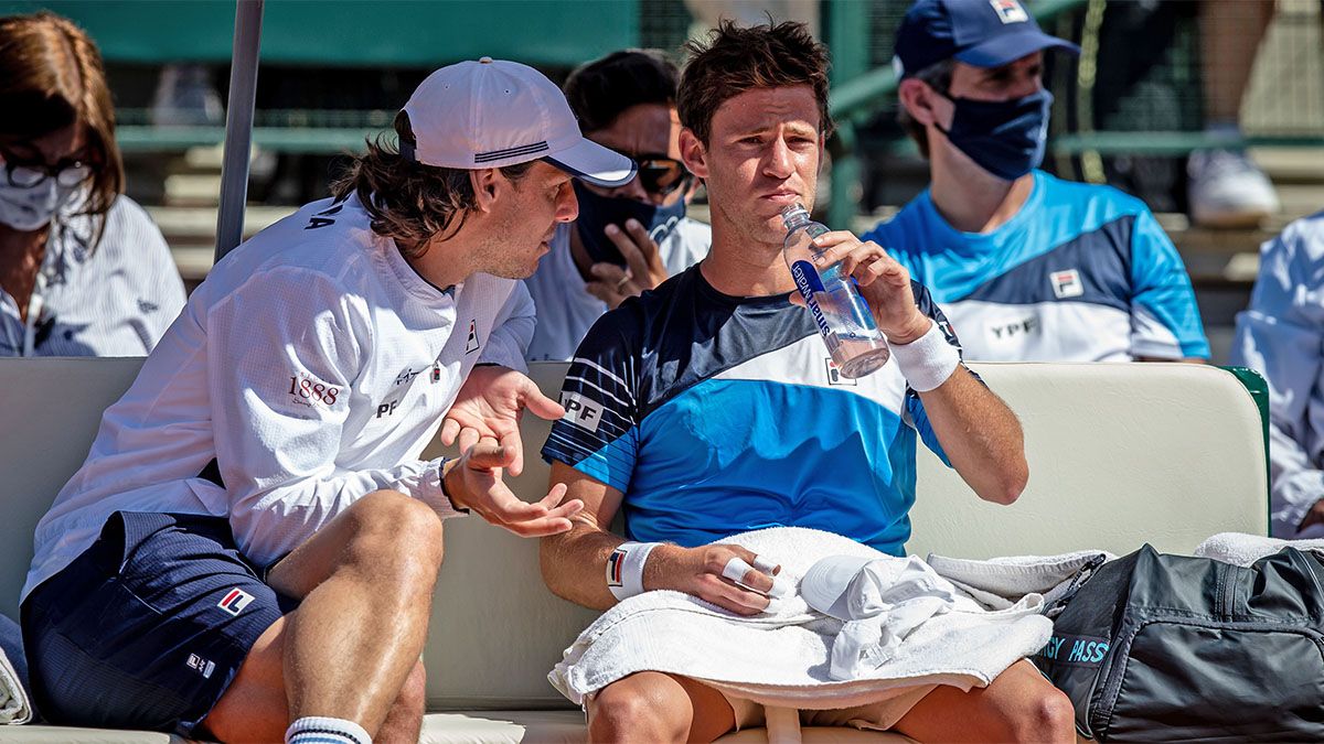 La autocrítica de Schwartzman tras su estruendosa caída