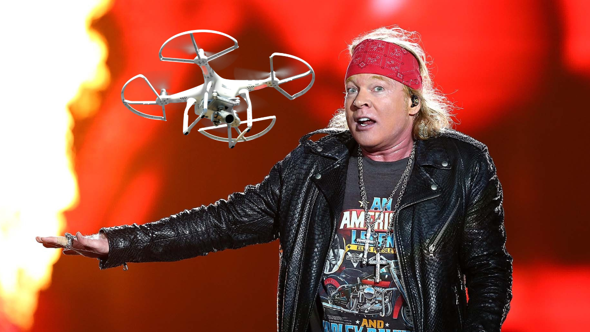 Se enojó Axel. Axl Rose se enojó con los fans y les hizo un particular pedido.