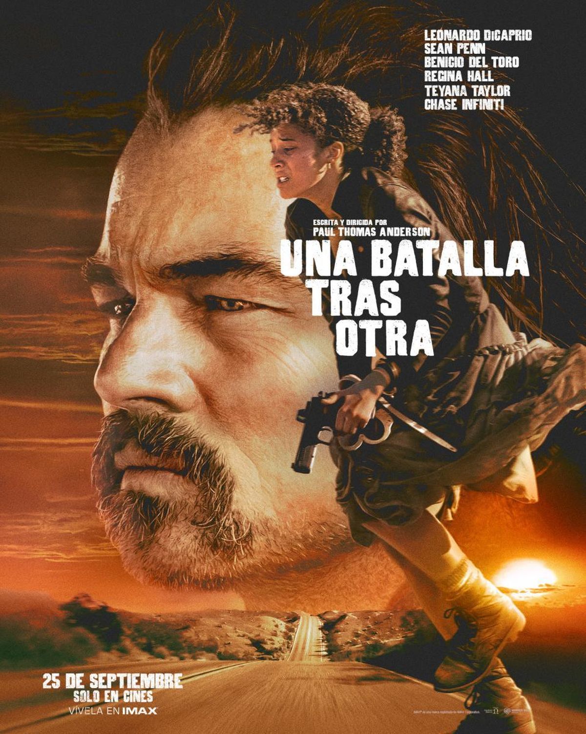 Gran cinta. Laonardo DiCaprio y un gran elenco, protagonizan Una batalla tras otra por Apple TV. Gran cinta. Laonardo DiCaprio y un gran elenco, protagonizan Una batalla tras otra por Apple TV. 
