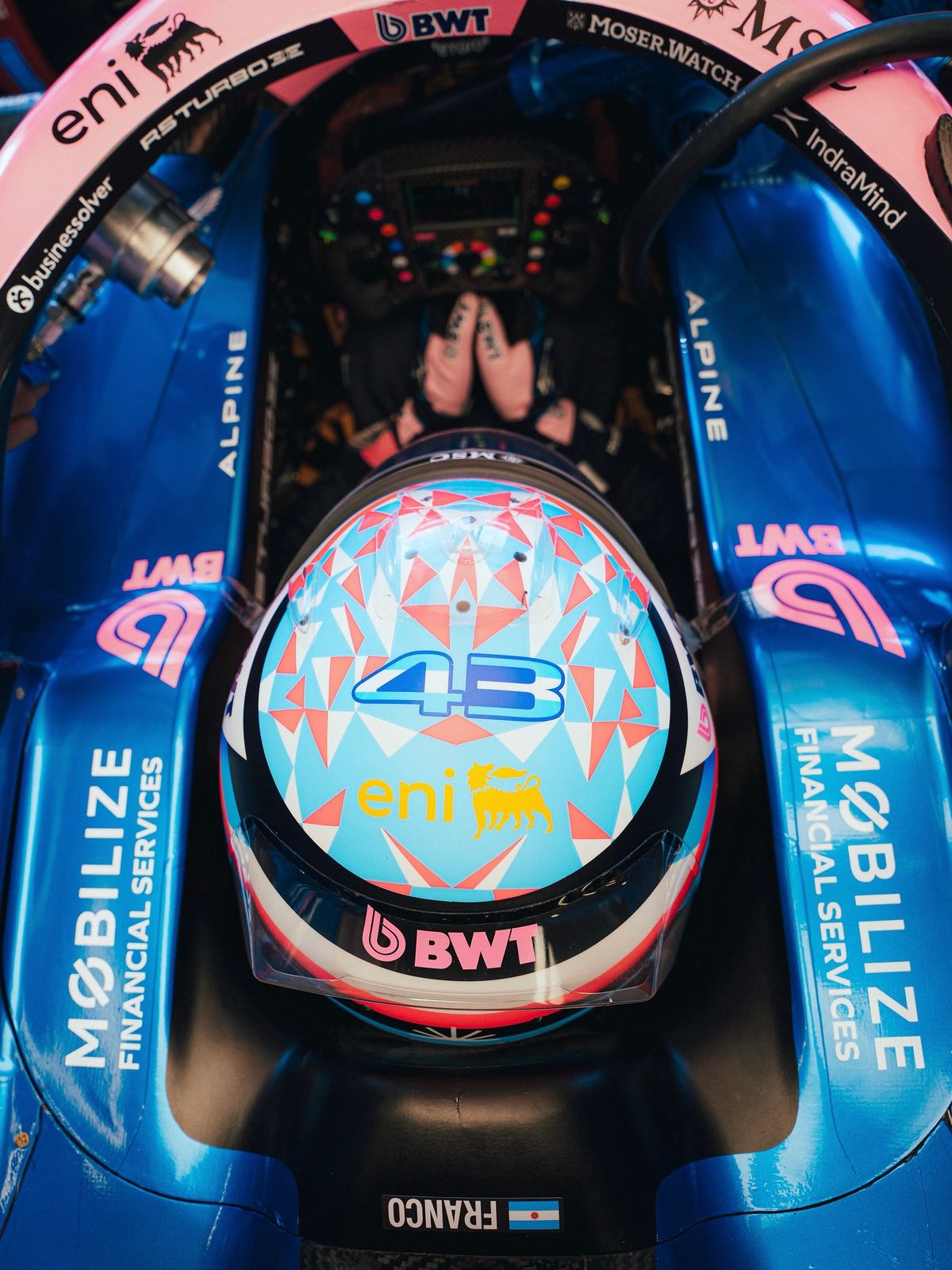 Franco Colapinto protagonizó una largada inusual en Australia.