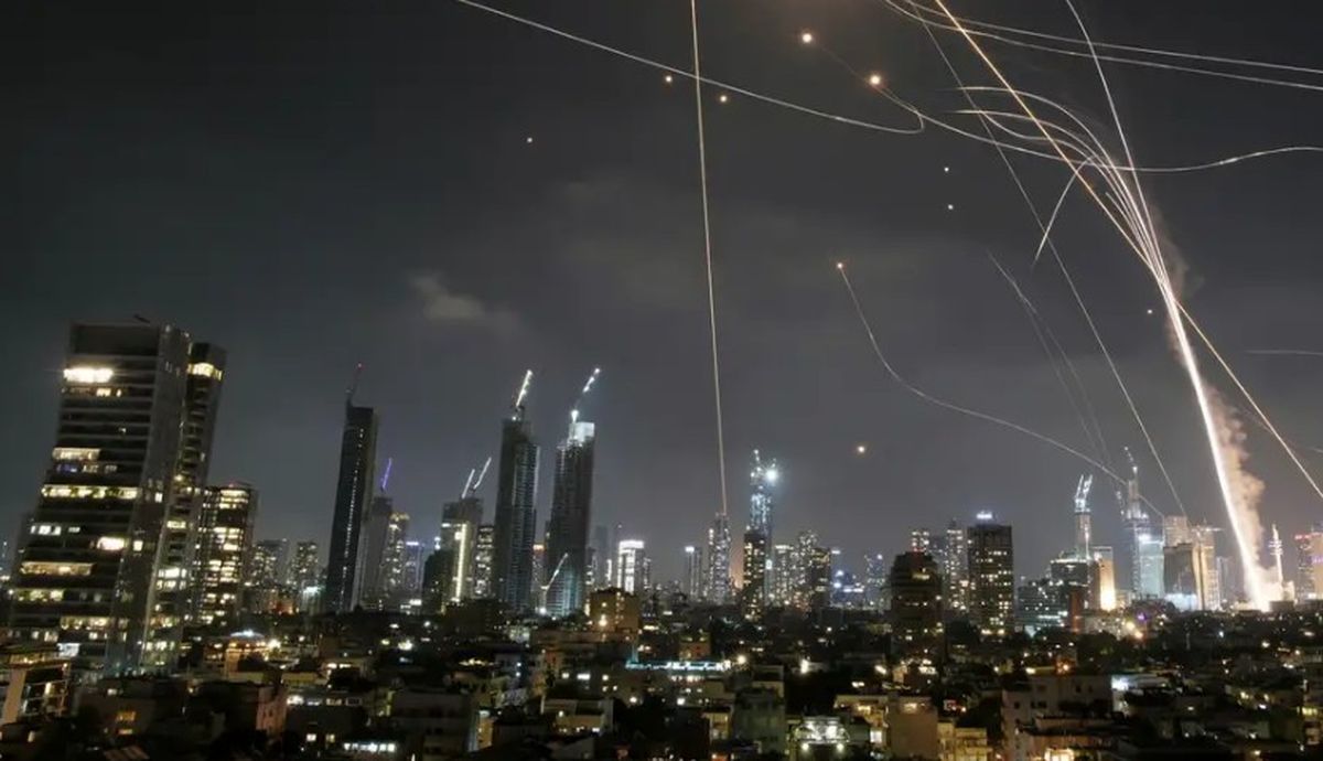 Así se veían los bombardeos hoy 14 de junio de 2025 Así se veían los bombardeos hoy 14 de junio de 2025