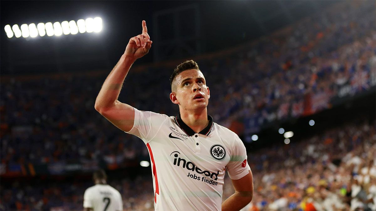 Borré brilló en el Frankfurt de Alemania. Borré brilló en el Frankfurt de Alemania. 