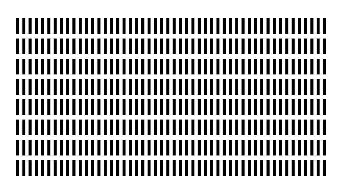 Acertijo visual: solo las personas con vista de halcón encontrarán la letra diferente