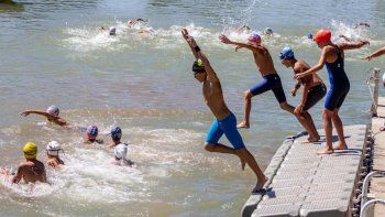 Aguas abiertas: el lago del Parque recibirá la 3ª fecha