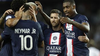 PSG, con Messi, le hizo cinco al Montpellier por la Ligue 1