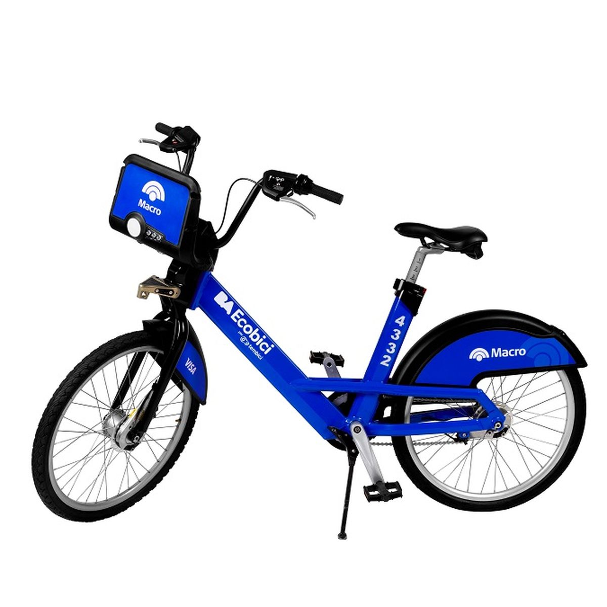 El nuevo sistema color azul cuenta con 400 estaciones distribuidas por toda la ciudad. Hay 4.000 bicicletas a disposición del público. El nuevo sistema color azul cuenta con 400 estaciones distribuidas por toda la ciudad. Hay 4.000 bicicletas a disposición del público.