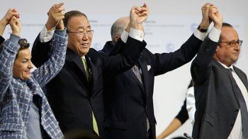 Histórico acuerdo contra el cambio climático unió a 195 países en París