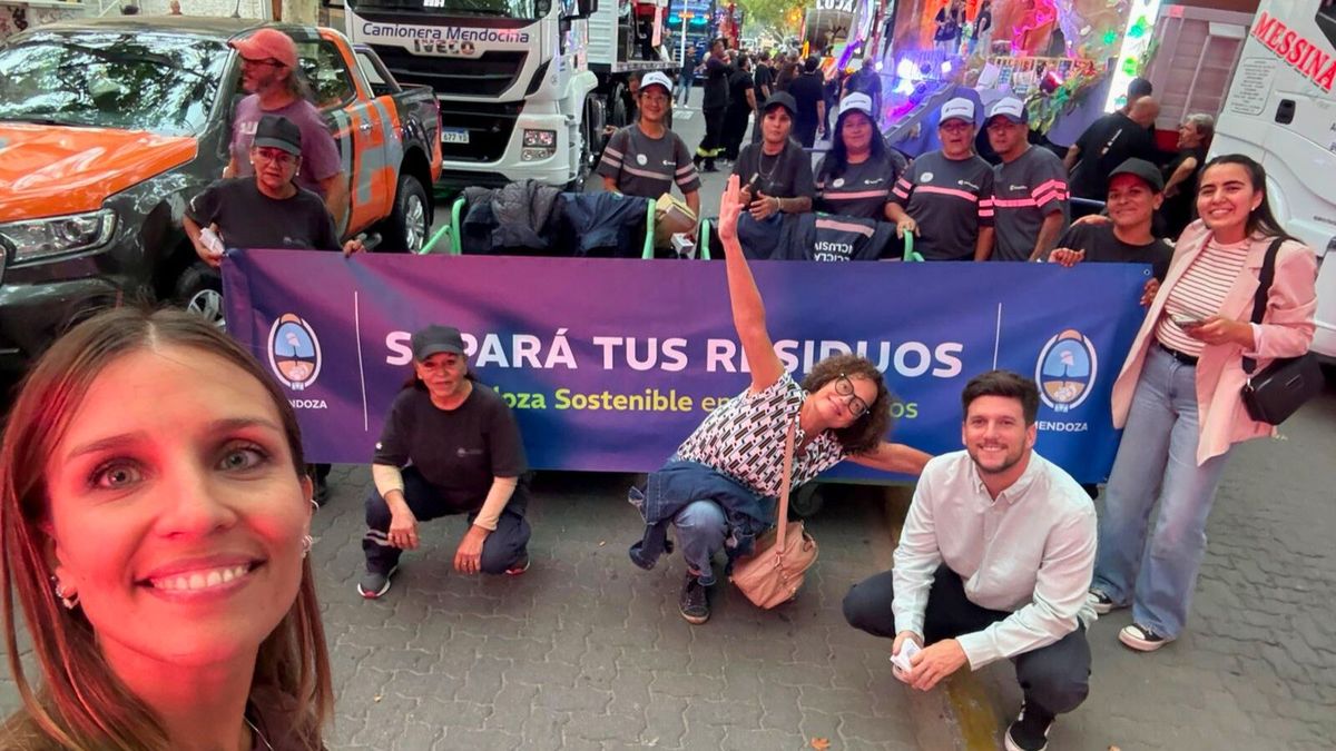 La recuperación de materiales reciclables fue todo un éxito durante las jornadas vendimiales.