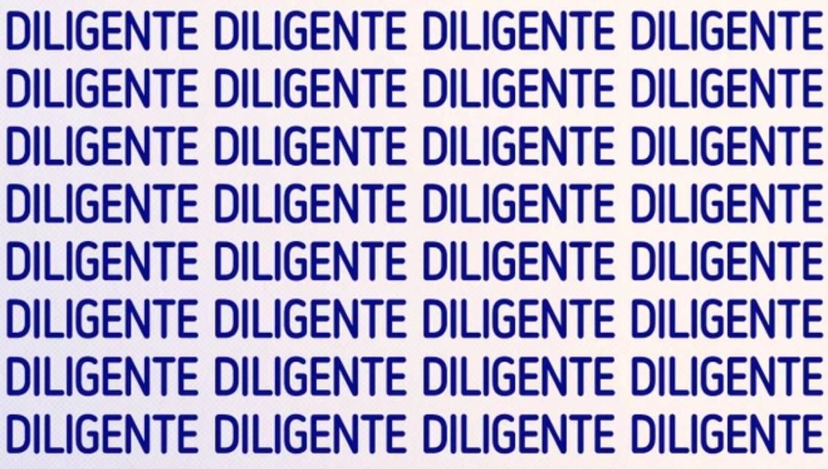 Solo una mente brillante encuentra la palabra DIRIGENTE en 5 segundos