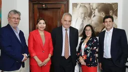 Guillermo Andrada,Sandra Mendoza y Carolina Moisés se sumaron al bloque del Peronismo Federal.