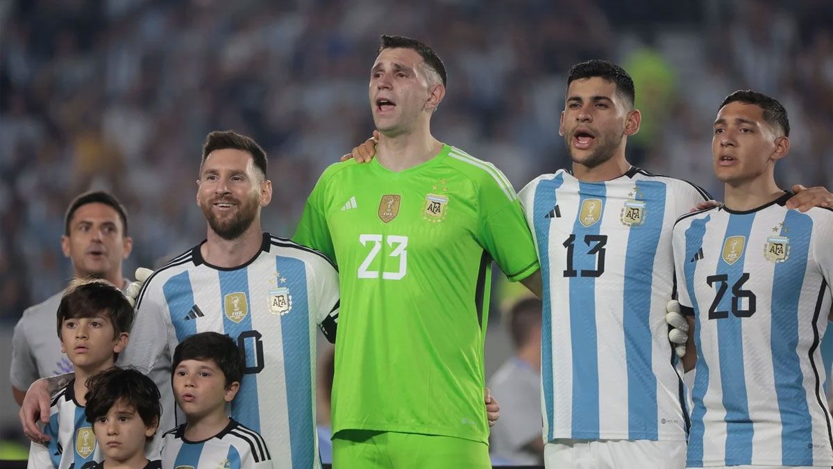La Selección argentina no podrá contar con Gonzalo Montiel.
