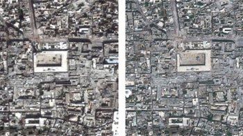 La ONU difundió imágenes que muestran devastación en Alepo, Siria