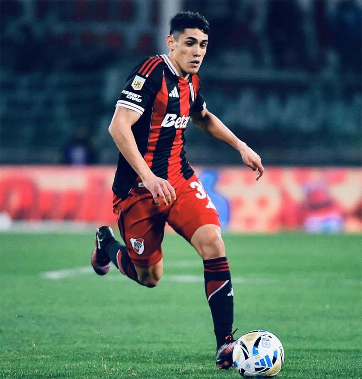 Lencina, el buen jugador de River.