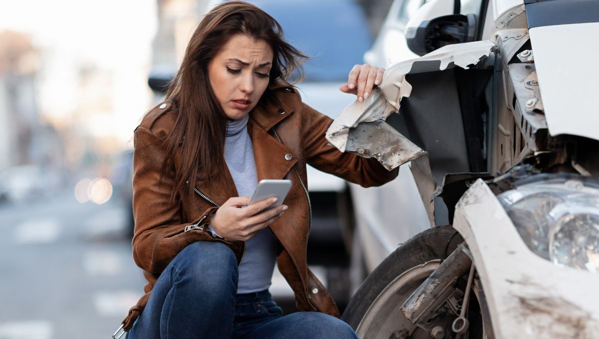 Accidente de auto. Accidente de auto.