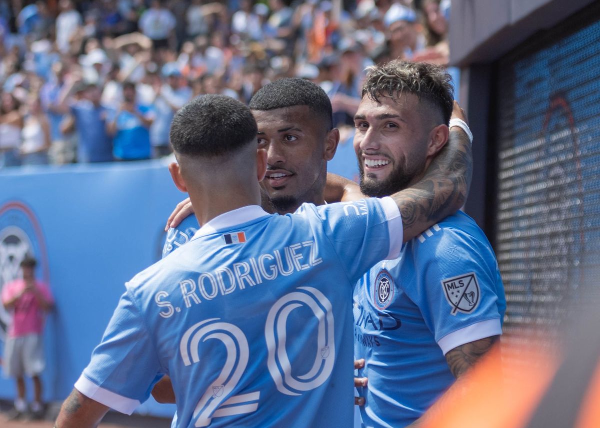Valentín Castellanos hizo dos goles y el New York City FC sumó otro triunfo en la MLS
