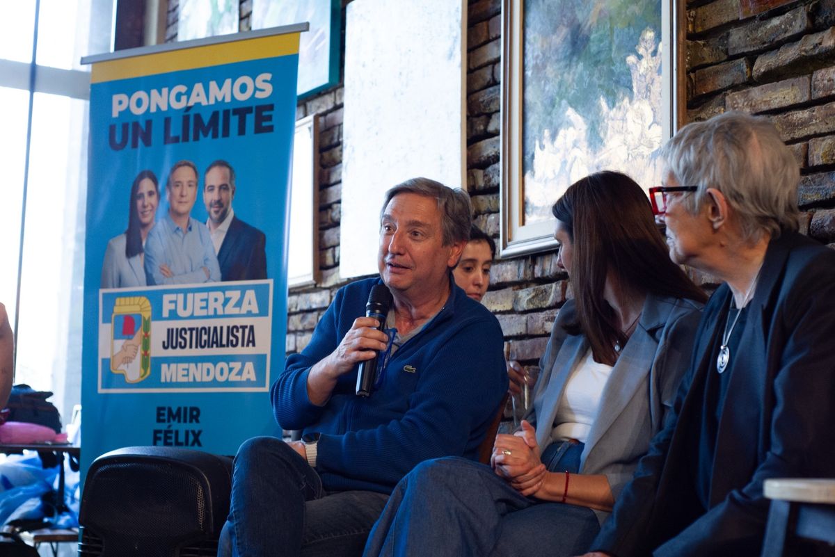 Emir Félix. La figura fuerte del PJ va a estar para contrapesar el evento de Milei en Mendoza. Emir Félix. La figura fuerte del PJ va a estar para contrapesar el evento de Milei en Mendoza.