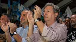 El diputado nacional electo Emir Félix y el intendente de Maipú, Matías Stevanato. Dos protagonistas del Congreso del PJ. El diputado nacional electo Emir Félix y el intendente de Maipú, Matías Stevanato. Dos protagonistas del Congreso del PJ.