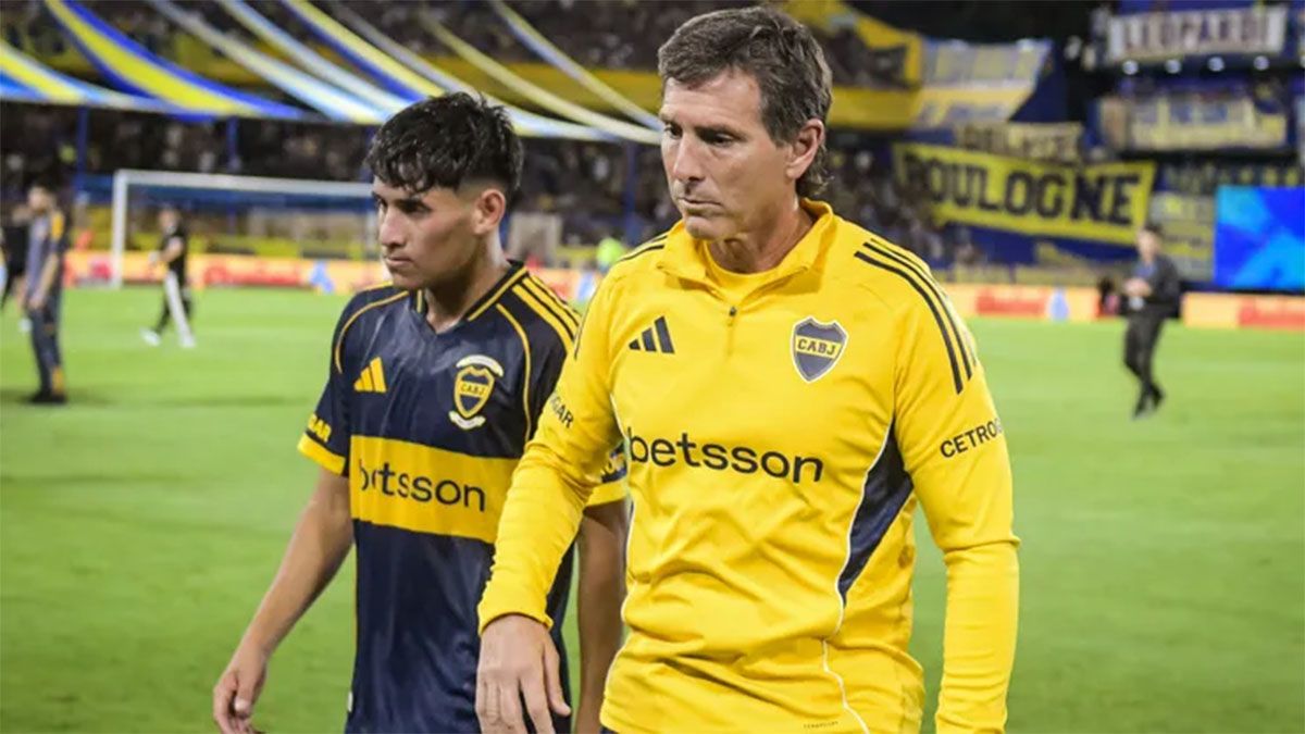 Claudio Úbeda se fue angustiado porque Boca no le pudo ganar a Gimnasia y Esgrima.