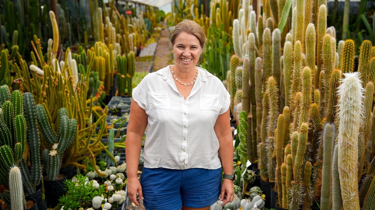 De una pasi&oacute;n adolescente a un vivero l&iacute;der: la historia de la mendocina que cre&oacute; uno de los mayores productores de cactus del pa&iacute;s