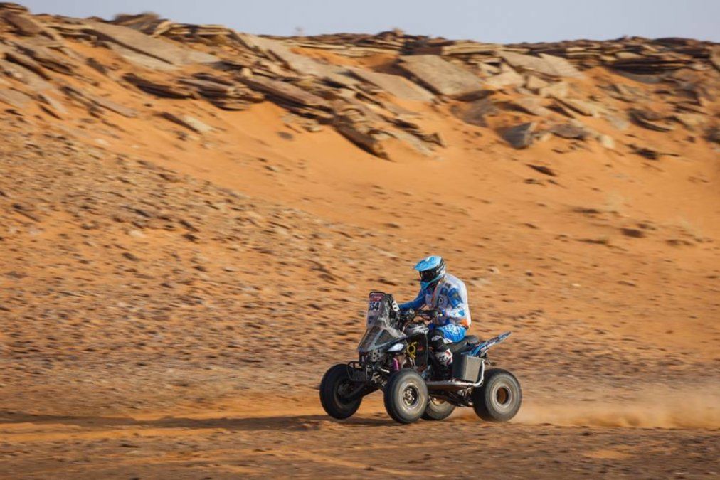 Manuel Andújar puso a Boca en la cima del Dakar 2021.