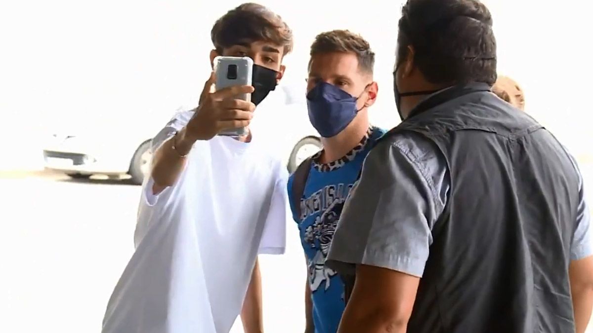 Messi y su familia regresaron a París