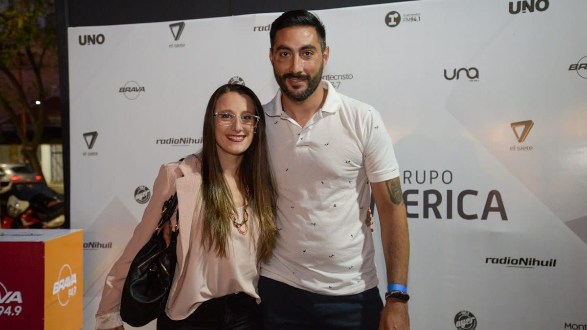 Maia Castiglia y Gustavo Bello.