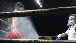 Coronavirus: Nicaragua organizó una velada de boxeo con medidas extremas de precaución
