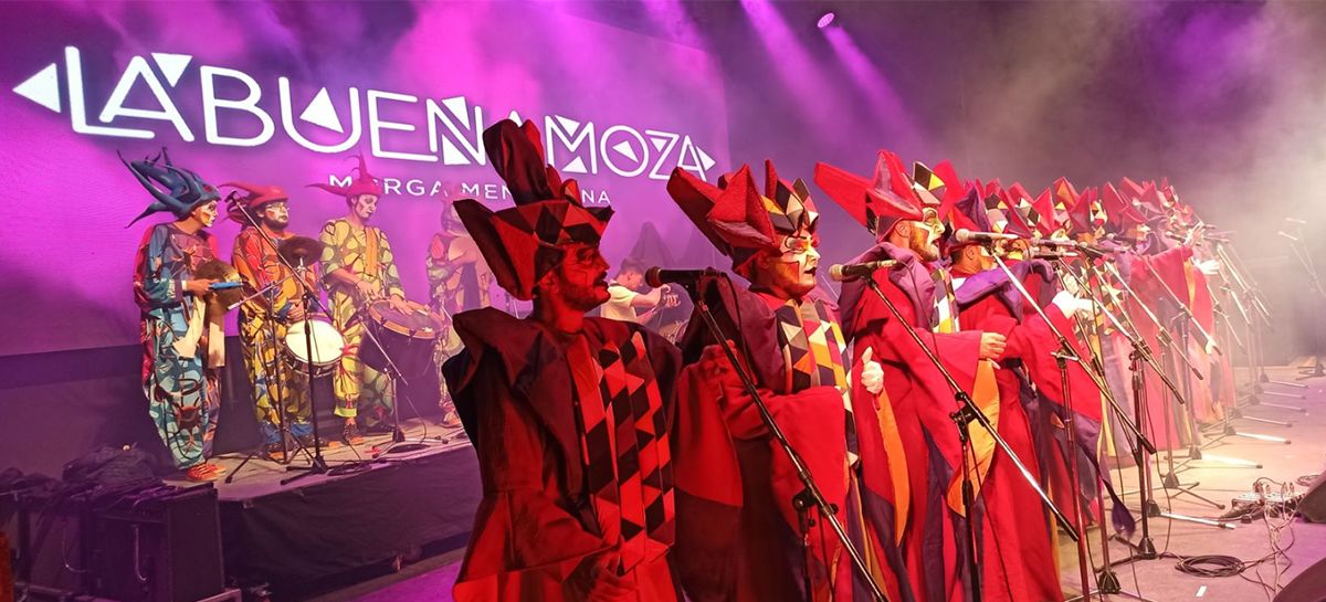 La Buena Moza presenta su show “Dementes, La Rebelión de las Neuronas”.