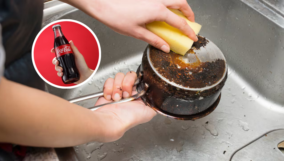 El truco de limpieza con Coca Cola que dejará las ollas relucientes.