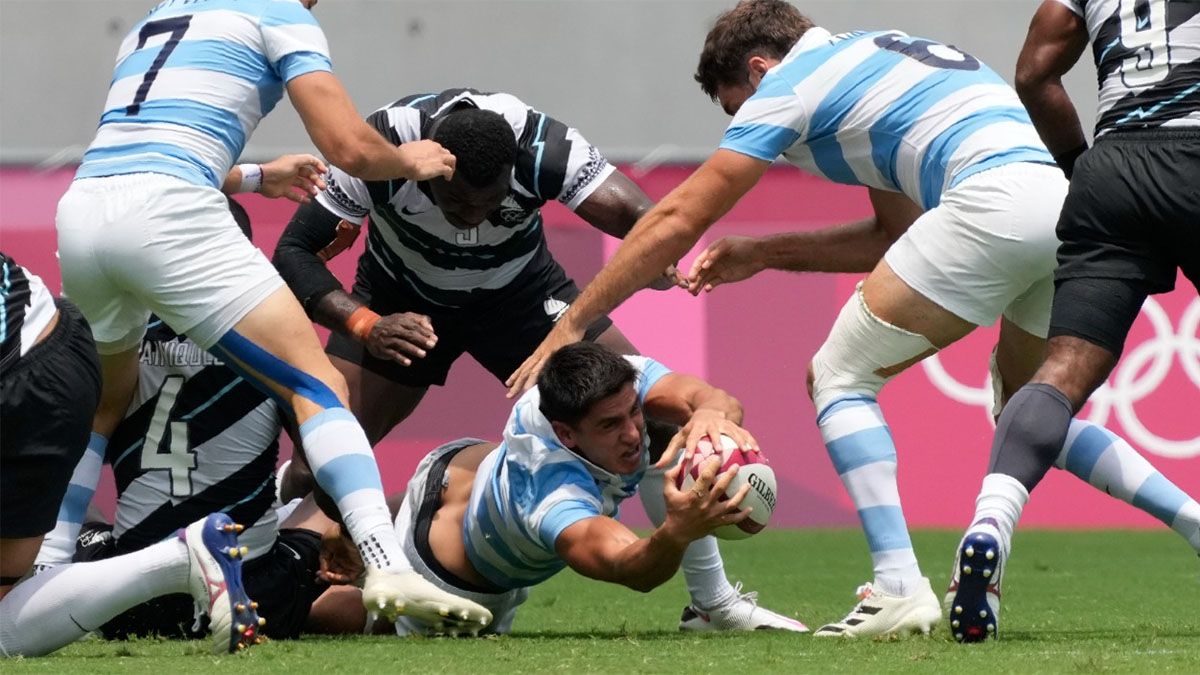 Los Pumas 7s no pudieron con Fiji y jugarán por el bronce