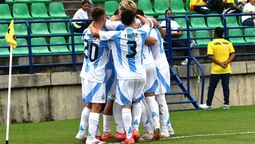 La Selección argentina Sub 17 goleó a Perú.