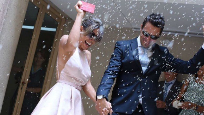 Florencia Tesouro: Fue un casamiento divertido y emotivo