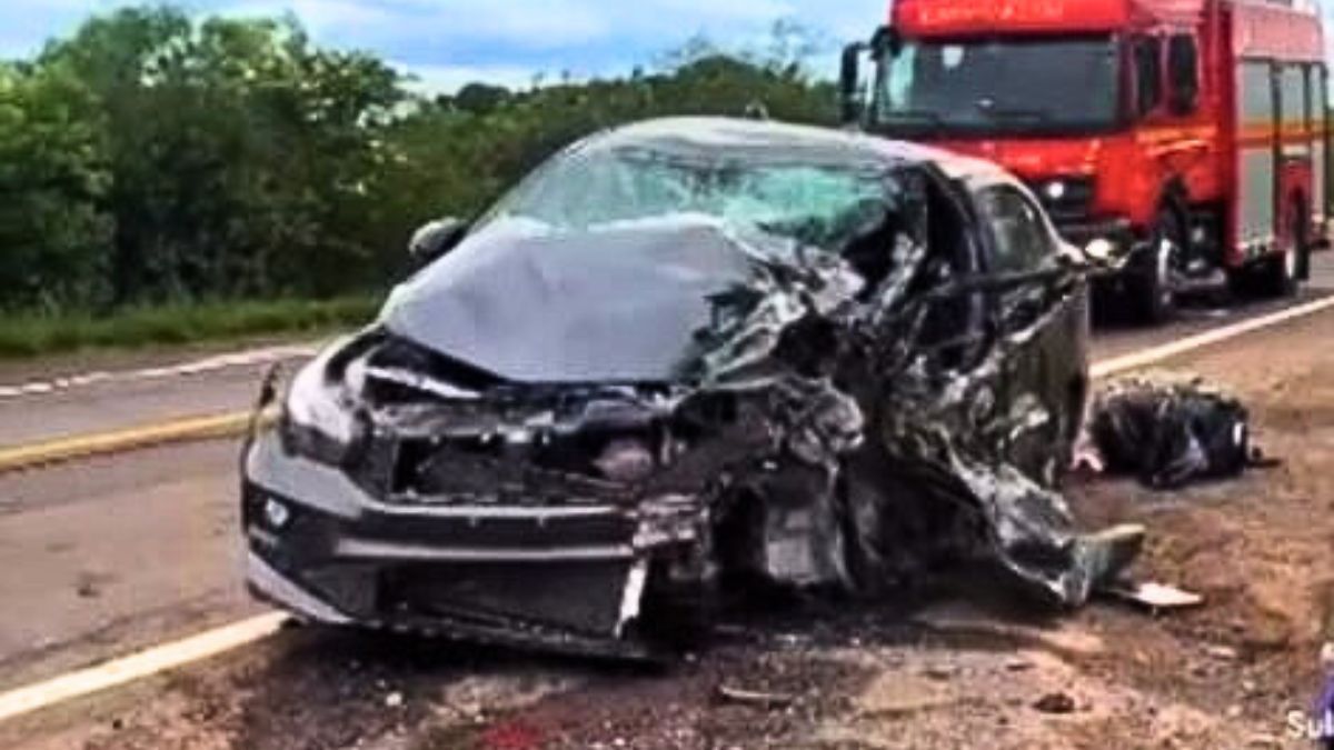 El padre de la mujer accidentada, Rufino Vallejos, aseguró que cuando vio el auto se quedó más tranquilo porque su hija y su nieto están vivos. El padre de la mujer accidentada, Rufino Vallejos, aseguró que cuando vio el auto se quedó más tranquilo porque su hija y su nieto están vivos.