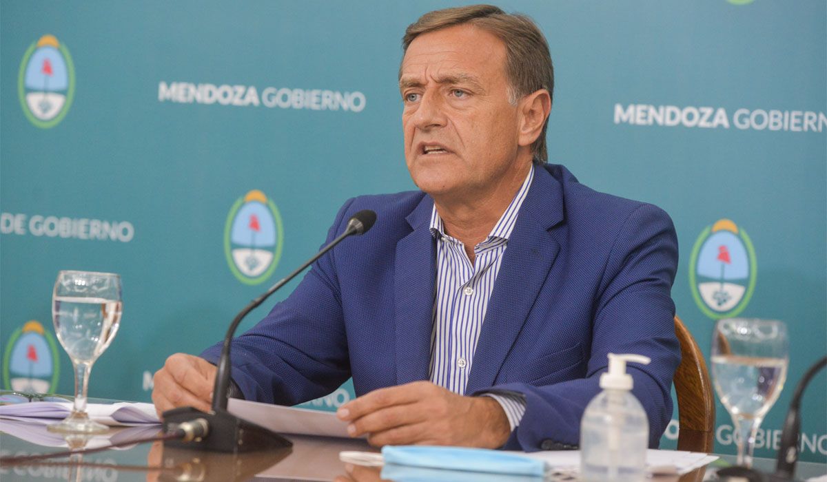 El gobernador Rodolfo Suarez, reafirmó que Mendoza no adherirá a la ley de alcohol cero al volante que se promulgó el pasado 3 de Mayo.