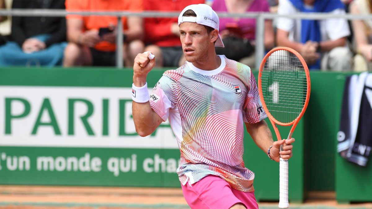 Diego Schwartzman debutará este lunes en el ATP de Barcelona ante el chino Yibing Wu.