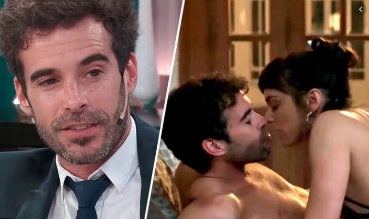 Nicolas Cabré le cerró la boca a Echarri y presentó su doble para las escenas de sexo