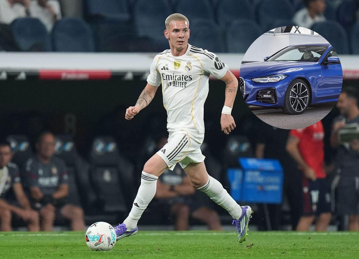 Franco tiene buena conducción de la pelota y, claro está, del BMW.
