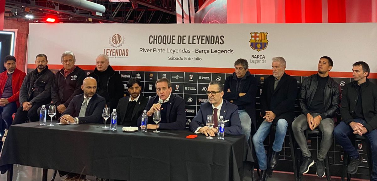 La presentación del Choque de Leyendas.