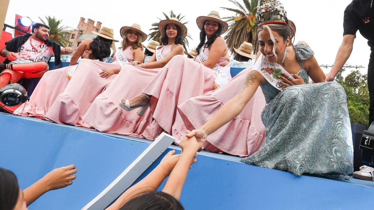 Chiara Baciocchi, reina de Las Heras. Chiara Baciocchi, reina de Las Heras. 