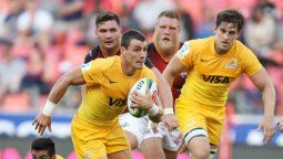 El mendocino Gonzalo Bertranou marcó el primer try de Los Jaguares