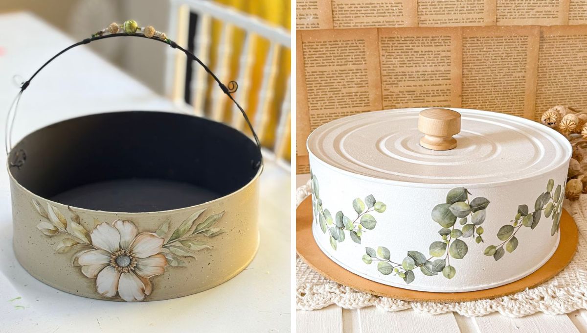 Reciclar una lata de membrillo. Reciclar una lata de membrillo.