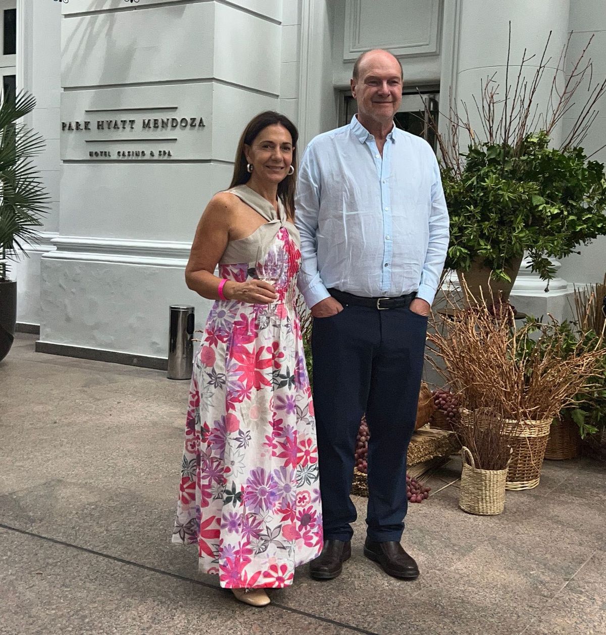 La soprano mendocina Verónica Cangemi junto a su pareja Gustavo Grobocopatel. La soprano mendocina Verónica Cangemi junto a su pareja Gustavo Grobocopatel.