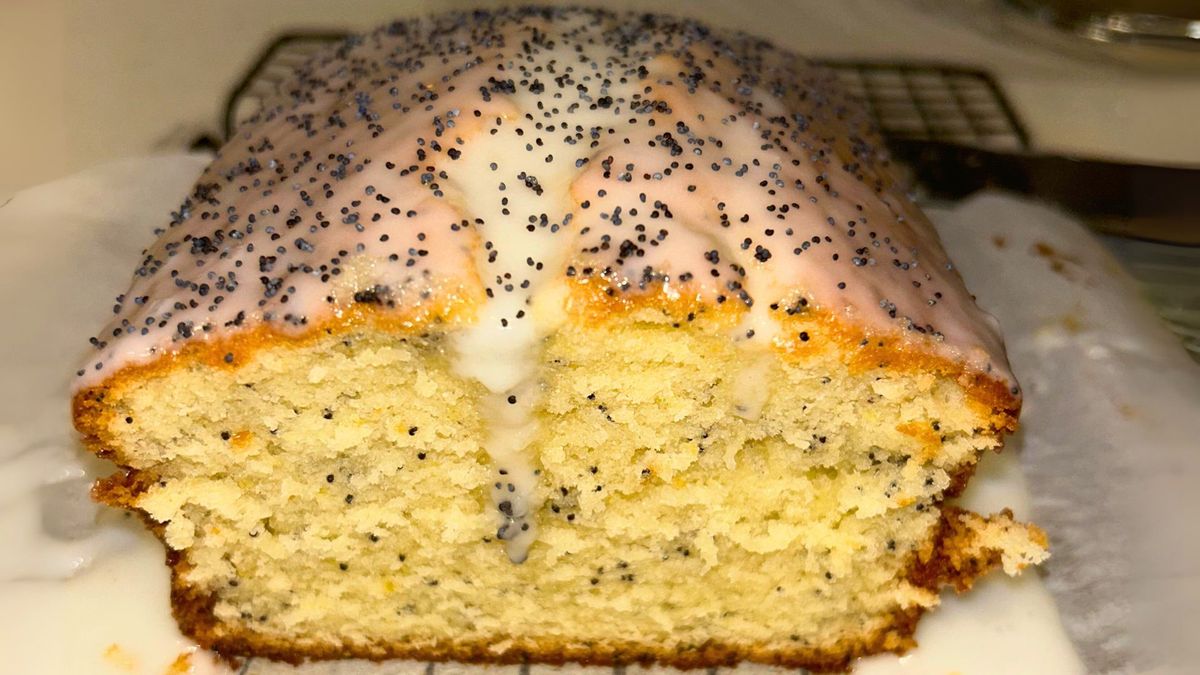 Receta del budín de limón con semillas de amapola. Foto: gentileza reddit.