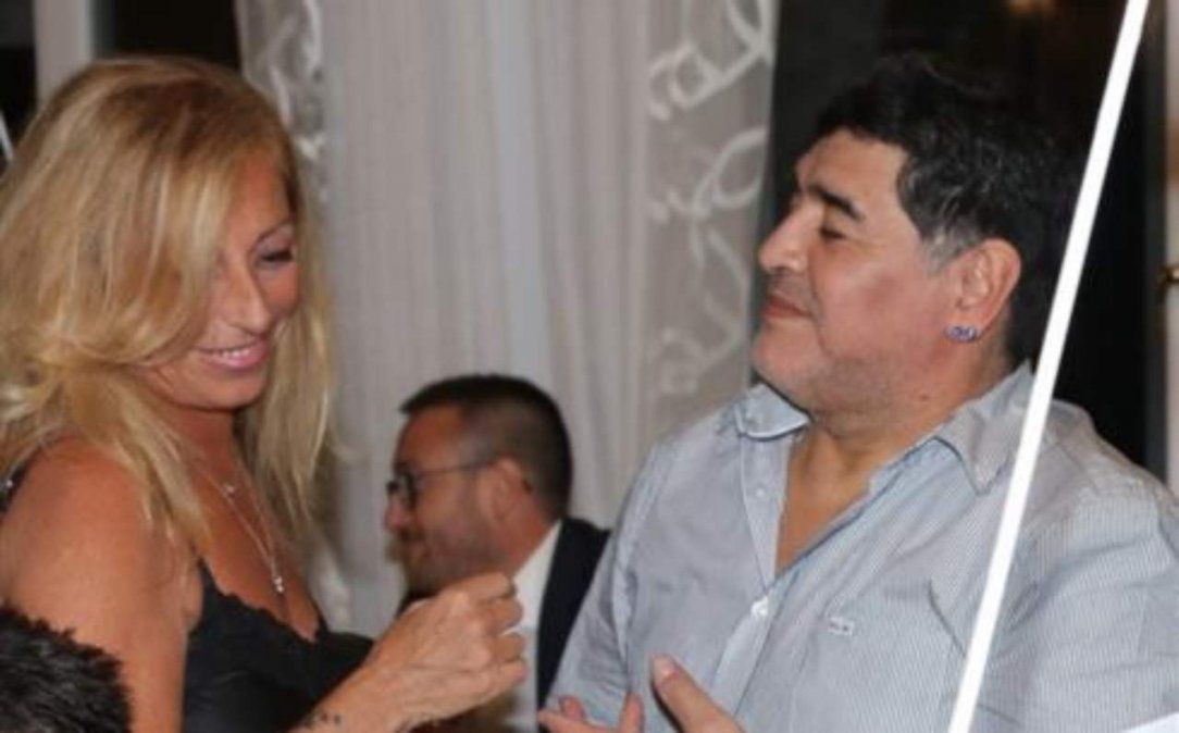 Cristiana Sinagra rompió el silencio y se despidió de Diego Maradona