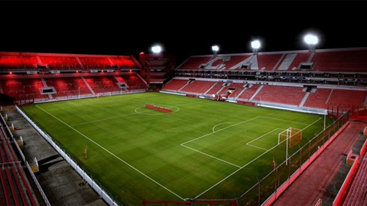 El estadio Libertadores de América. El Rojo recibirá a Platense.