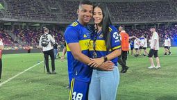 La esposa de Frank Fabra está furiosa por las críticas en Boca