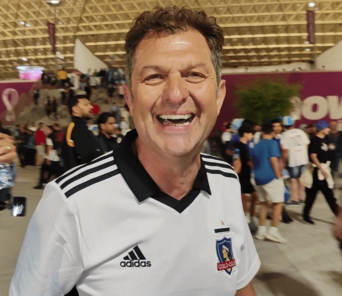 Aníbal Mosa, el presidente de Colo Colo. Aníbal Mosa, el presidente de Colo Colo.